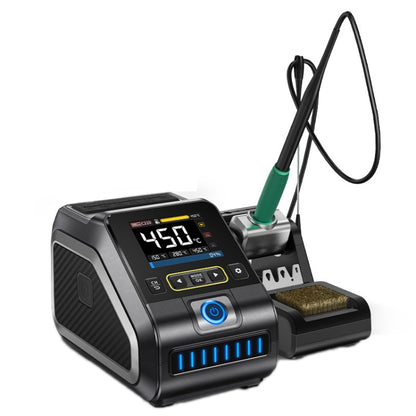 FNIRSI 200W Intelligent Constant Temperature Electric Soldering Iron Station, Set: US Plug F210 K Head - Electric Soldering Iron by FNIRSI | Online Shopping UK | buy2fix