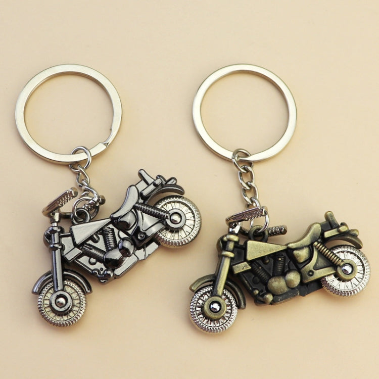 Simulation Cool Motorcycle Keychain Metal Decoration Pendant, Style: X-231 Sliver - Key Rings by buy2fix | Online Shopping UK | buy2fix