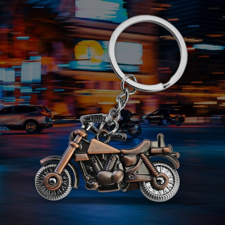 Simulation Cool Motorcycle Keychain Metal Decoration Pendant, Style: X-1425 Black - Key Rings by buy2fix | Online Shopping UK | buy2fix