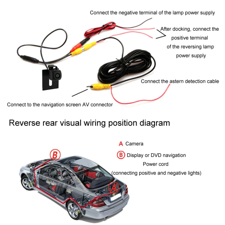 Car AHD Rear View High Definition Night Vision Reversing Camera, Specifications: AHD1080P - Rear View Cameras by buy2fix | Online Shopping UK | buy2fix