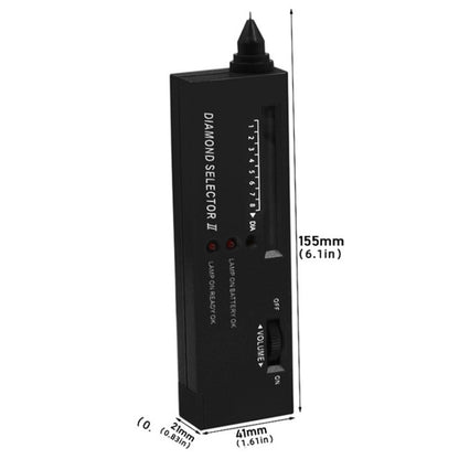 Thermal Conductivity Meter Diamond Test Pen Crystal Hardness Identification Instrument(No Battery) - Metal Detector by buy2fix | Online Shopping UK | buy2fix