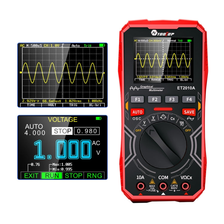 TOOLTOP 2 In 1 DIY Oscilloscope Mini Multimeter - Digital Multimeter by TOOLTOP | Online Shopping UK | buy2fix