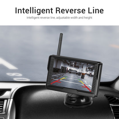 4.3-inch Car Reversing Camera & Monitor Set Rear View Dash Cam Standard - Rear View Cameras by buy2fix | Online Shopping UK | buy2fix