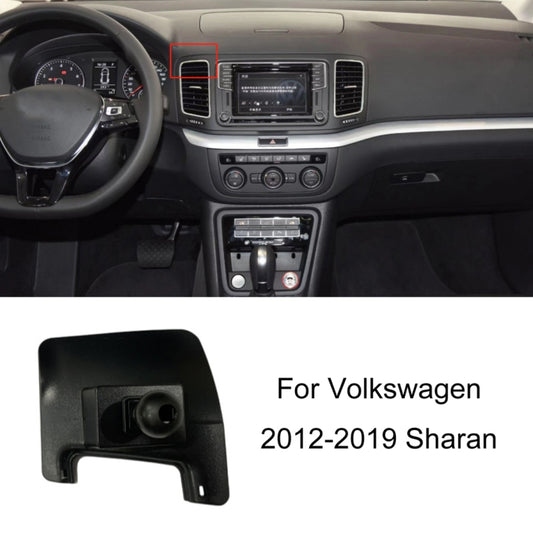 For Volkswagen Car Air Outlet Modified Mobile Phone Holder Base, Model: 12-19 Sharan - Special Car Holders by buy2fix | Online Shopping UK | buy2fix