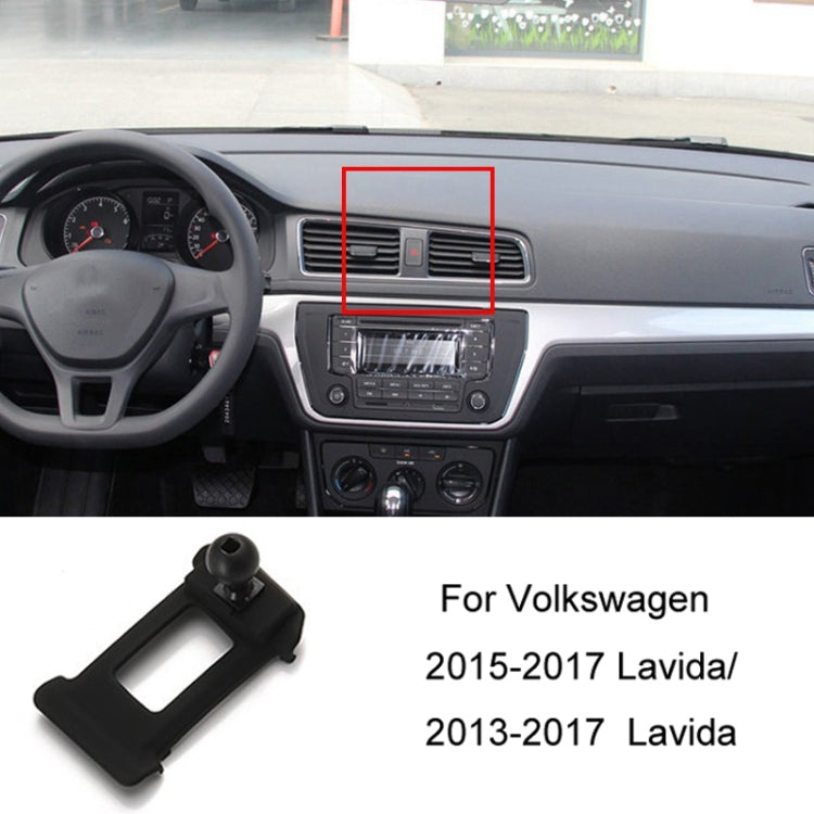 For Volkswagen Car Air Outlet Modified Mobile Phone Holder Base, Model: 15-17 Lavida/13-17 Langxing Langjing - Special Car Holders by buy2fix | Online Shopping UK | buy2fix