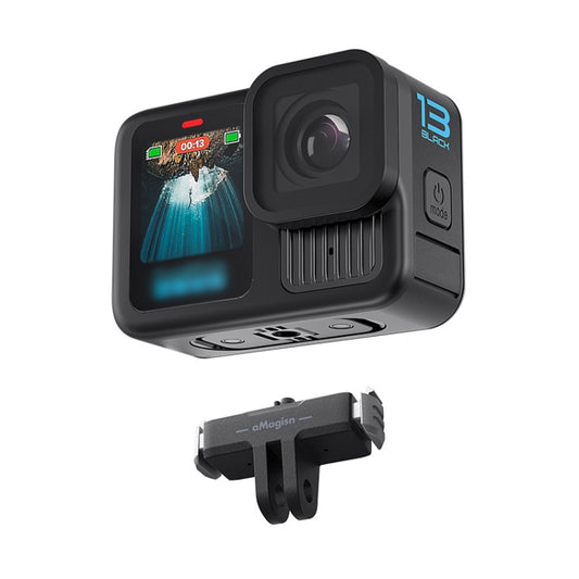 For GoPro HERO13 Black aMagisn Magnetic Quick-release Base Plastic  Adapter Accessories - Connection Mount by aMagisn | Online Shopping UK | buy2fix