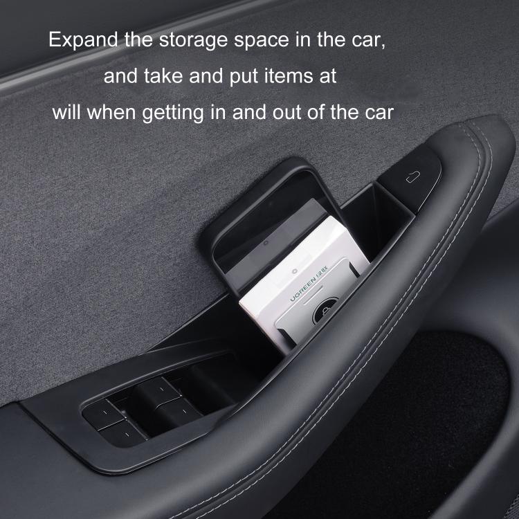 For Tesla Convenient Door Inner Handle Storage Box, Model: Model Y For 4 Doors - Stowing Tidying by buy2fix | Online Shopping UK | buy2fix