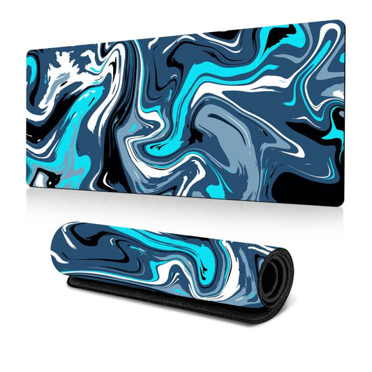 Large Abstract Mouse Pad Gamer Office Computer Desk Mat, Size: 400x900x2mm(Abstract Fluid 9) - Mouse Pads by buy2fix | Online Shopping UK | buy2fix