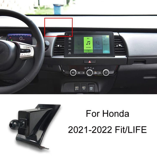 For Honda Car-Mounted Mobile Phone Navigation Holder Base, Model: 21-22 Fit/LIFE - Special Car Holders by buy2fix | Online Shopping UK | buy2fix