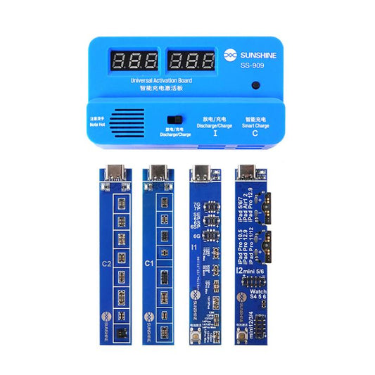 SUNSHINE SS-909 V9.0 Universal Battery Activation Board Quick Charge Maintenance Line For IPhone Android Repair Test Board Tool - Test Tools by SUNSHINE | Online Shopping UK | buy2fix