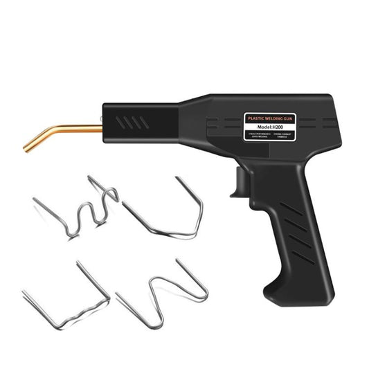 Rechargeable Car Bumper Plastic Repair Welding Machine, Specification: Black+200 Welding Nails - Hand Tool Sets by buy2fix | Online Shopping UK | buy2fix