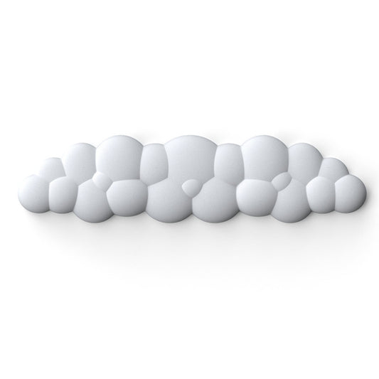 Cloud Wrist Rest Memory Foam Keyboard Pad Office Desktop Wrist Brace (White) - Mouse Pads by buy2fix | Online Shopping UK | buy2fix