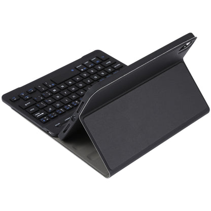 A06 Detachable Lambskin Texture Ultra-thin TPU Bluetooth Keyboard Leather Tablet Case with Stand For iPad mini 6 (Black) - For iPad mini by buy2fix | Online Shopping UK | buy2fix