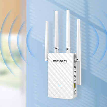 COMFAST CF-WR306S 300Mbps Wireless WiFi Signal Amplifier - Broadband Amplifiers by COMFAST | Online Shopping UK | buy2fix