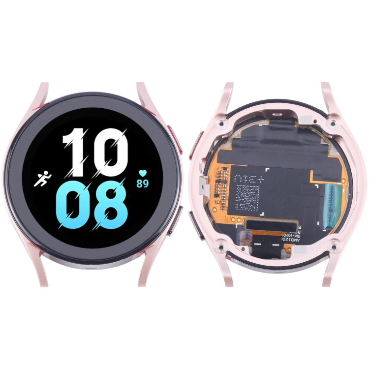 Original LCD Screen Digitizer Full Assembly with Frame for Samsung Galaxy Watch5 40mm SM-R900/R905 (Pink) - For Samsung by buy2fix | Online Shopping UK | buy2fix