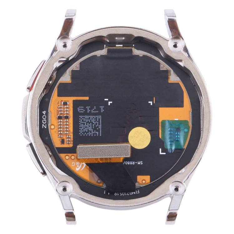 Original LCD Screen Digitizer Full Assembly with Frame for Samsung Galaxy Watch4 Classic 42mm SM-R880/R885 (Silver) - For Samsung by buy2fix | Online Shopping UK | buy2fix