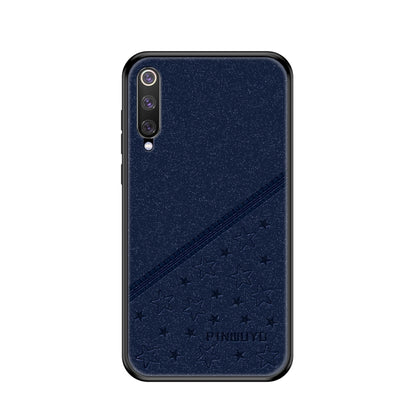 PINWUYO Full Coverage Waterproof Shockproof PC+TPU+PU Case for Xiaomi Mi 9 SE(Blue) - Xiaomi Cases by dibase | Online Shopping UK | buy2fix