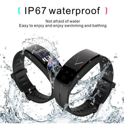 QS100 0.96 inches TFT Color Screen Smart Bracelet IP67 Waterproof, Support Call Reminder /Heart Rate Monitoring /Sleep Monitoring /Sedentary Reminder /Blood Pressure Monitoring (Red) - Smart Wear by buy2fix | Online Shopping UK | buy2fix