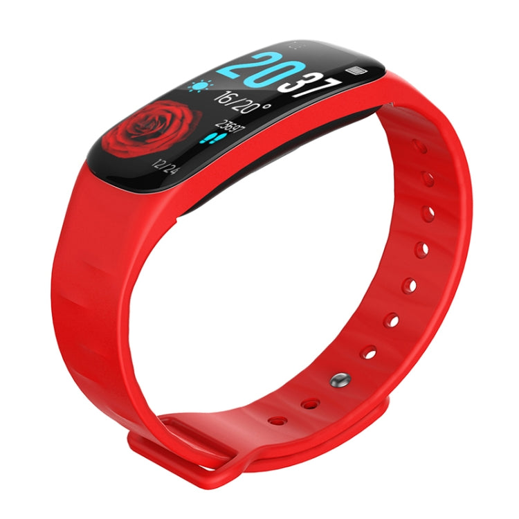 H29 1.14 inches IPS Color Screen Smart Bracelet IP67 Waterproof, Support Step Counting / Call Reminder / Heart Rate Monitoring / Sleep Monitoring (Red) - Smart Wear by buy2fix | Online Shopping UK | buy2fix