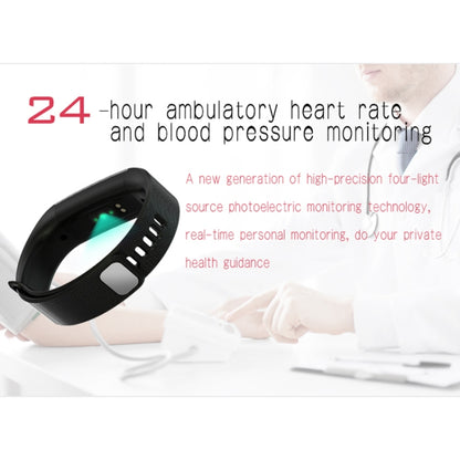 T8 0.96 inch TFT Color Screen Smart Bracelet IP68 Waterproof, Support 24h Heart Rate & Blood Pressure Monitoring / Sleep Monitoring / Multiple Sports Modes / Call Reminder(Gun Metal) - Smart Wear by buy2fix | Online Shopping UK | buy2fix