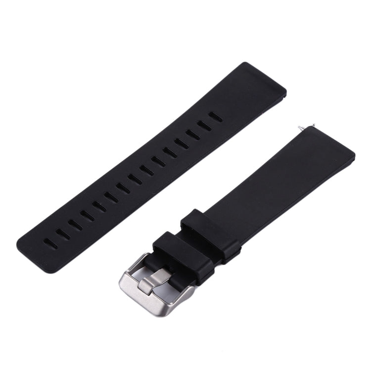 For Fitbit Versa / Versa 2 Simple Fashion Silicone Watch Band(Violet) - Watch Bands by buy2fix | Online Shopping UK | buy2fix