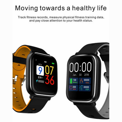 Q58S 1.3 inch TFT Touch Screen IP67 Waterproof Smartwatch, Support Call Reminder/ Heart Rate Monitoring /Blood Pressure Monitoring/ Sleep Monitoring (Orange) - Smart Wear by buy2fix | Online Shopping UK | buy2fix