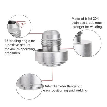 AN12 Car Oil Pipe Joint Breathable Pot Connector - In Car by buy2fix | Online Shopping UK | buy2fix