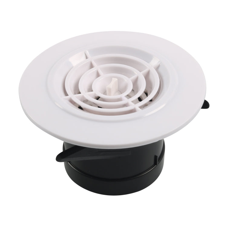 A6769-01 RV / Trailer ABS Round Adjustable Air Outlet Vent - Air Conditioning System by buy2fix | Online Shopping UK | buy2fix