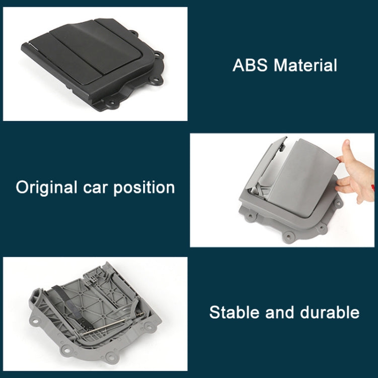 For BMW 3 Series E93 Left Driving Car Convertible Rear Platform Left Hinge Cover Folding Cover 5437 7174 546(Grey) - Others by buy2fix | Online Shopping UK | buy2fix