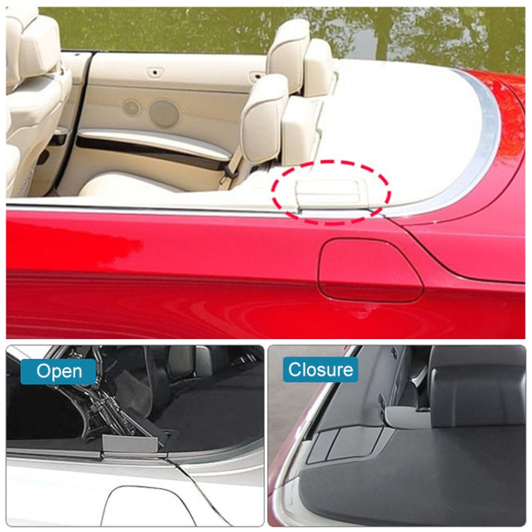 For BMW 3 Series E93 Left Driving Car Convertible Rear Platform Left Hinge Cover Folding Cover 5437 7174 546(Grey) - Others by buy2fix | Online Shopping UK | buy2fix