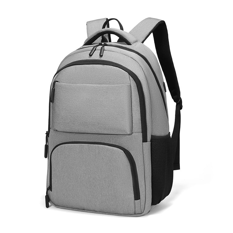 cxs-615 Multifunctional Oxford Laptop Bag Backpack (Light Grey) - Backpack by buy2fix | Online Shopping UK | buy2fix