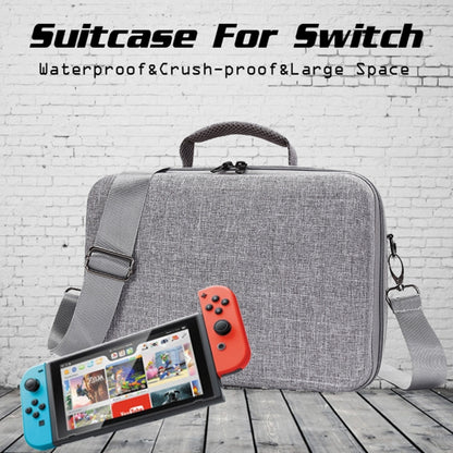 Portable EVA Single Shoulder Storage Bag Suitcase for Nintendo Switch(Grey) - Bags by buy2fix | Online Shopping UK | buy2fix