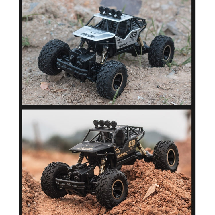 HD6026 1:16 Large Alloy Climbing Car Mountain Bigfoot Cross-country Four-wheel Drive Remote Control Car Toy, Size: 28cm(Blue) - RC Cars by buy2fix | Online Shopping UK | buy2fix