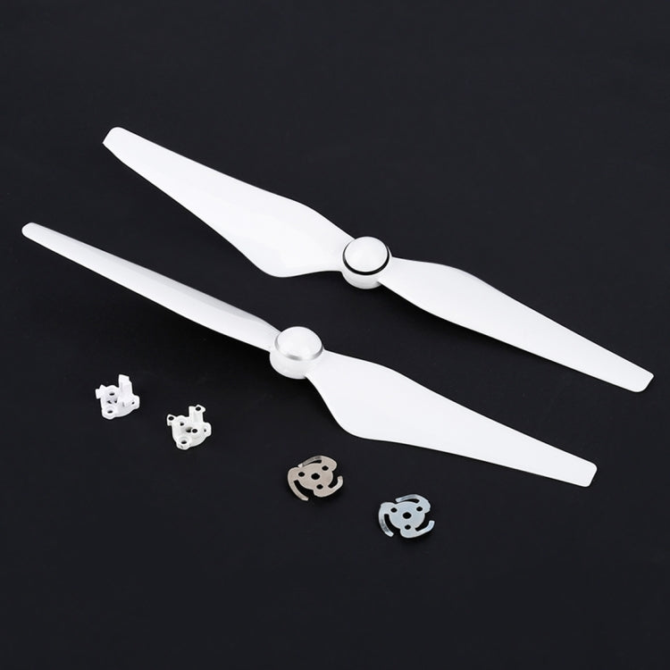 Sunnylife 2 Pairs 9450 Props CW / CCW Propellers for DJI Phantom 4(White) - For DJI Phantom Series by Sunnylife | Online Shopping UK | buy2fix