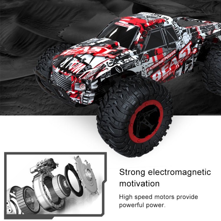 HELIWAY LR-R006 2.4G R/C System 1:16 Wireless Remote Control Drift Off-road Four-wheel Drive Toy Car(Red) - RC Cars by DEER MAN | Online Shopping UK | buy2fix