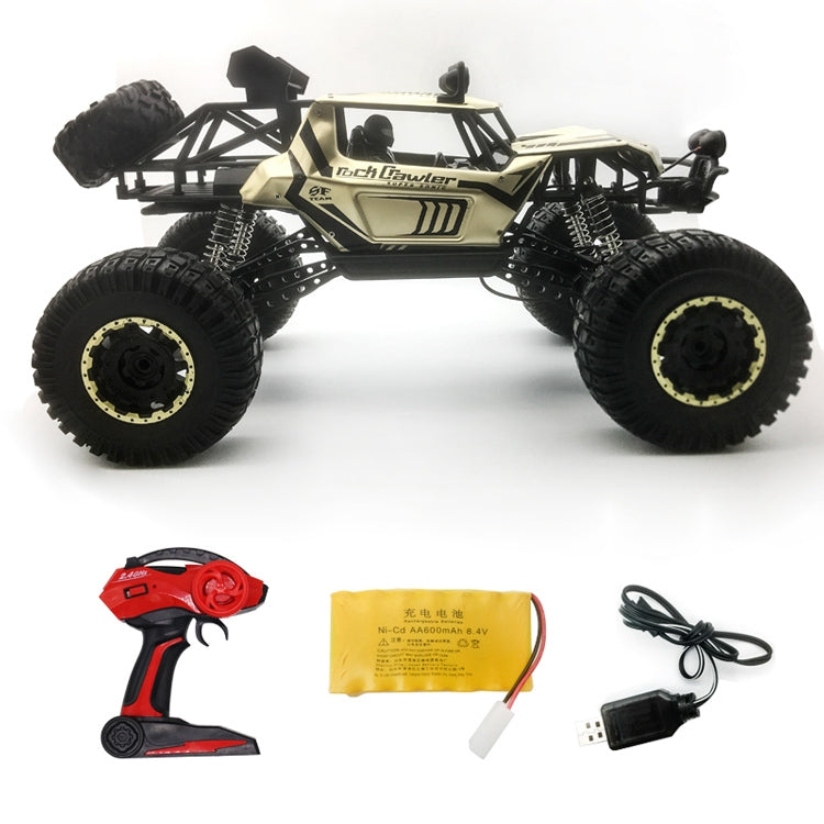 1:8 Alloy Remote Control Climbing Car Off-road Vehicle Toy (Gold) - RC Cars by buy2fix | Online Shopping UK | buy2fix