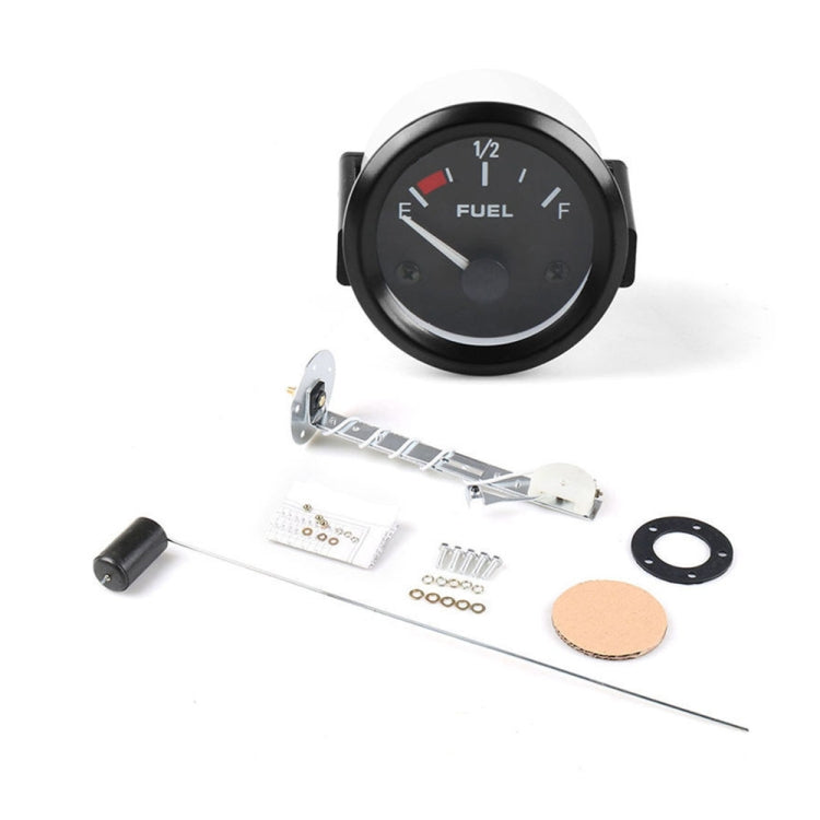 52mm 12V Universal Car Modified Fuel Level Gauge with Oil Float - In Car by buy2fix | Online Shopping UK | buy2fix