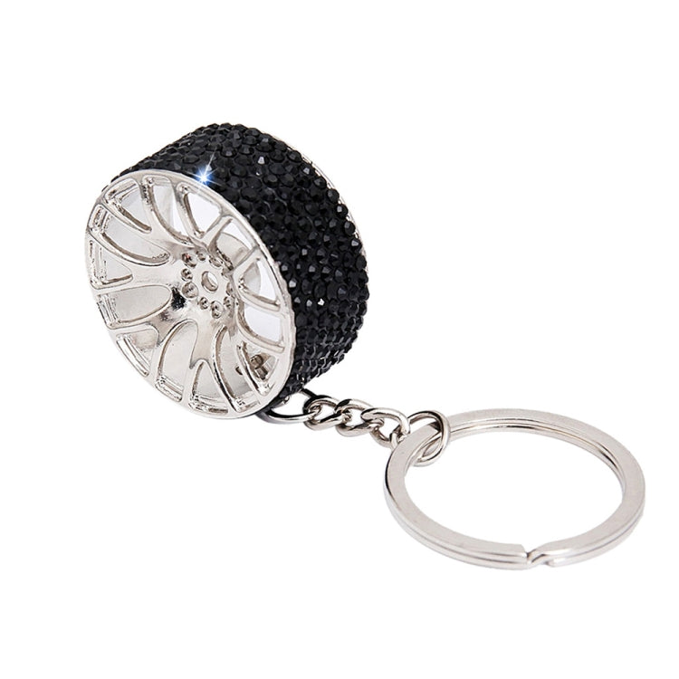 Portable Car Diamond Key Chain Key Rings(Black) - Key Rings by buy2fix | Online Shopping UK | buy2fix