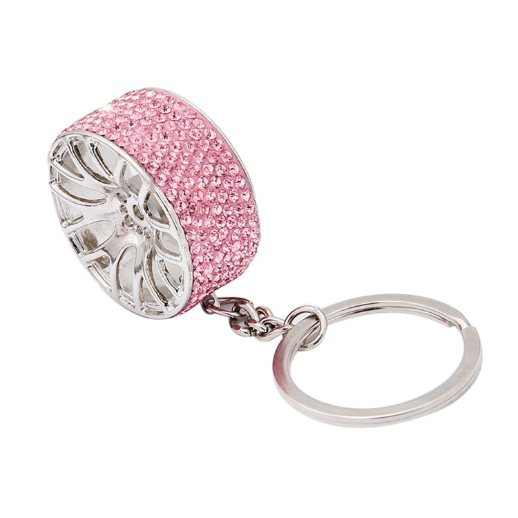 Portable Car Diamond Key Chain Key Rings(Pink) - Key Rings by buy2fix | Online Shopping UK | buy2fix