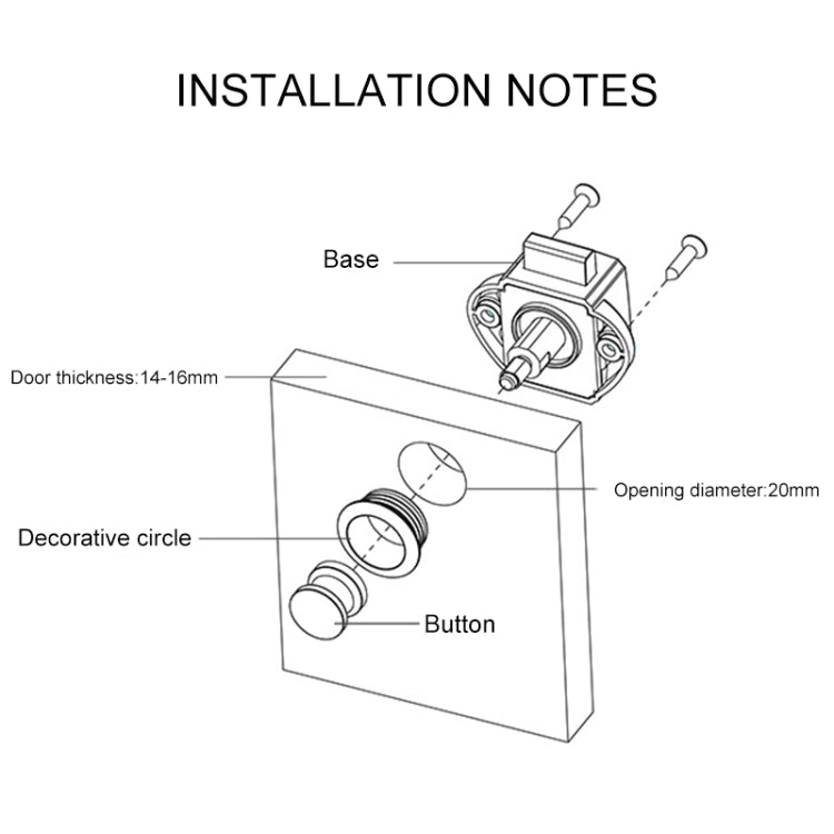 Press Type Drawer Cabinet Catch Latch Release Cupboard Door Stop Drawer Cabinet Locker for RV / Yacht / Furniture(Nickel) - In Car by buy2fix | Online Shopping UK | buy2fix