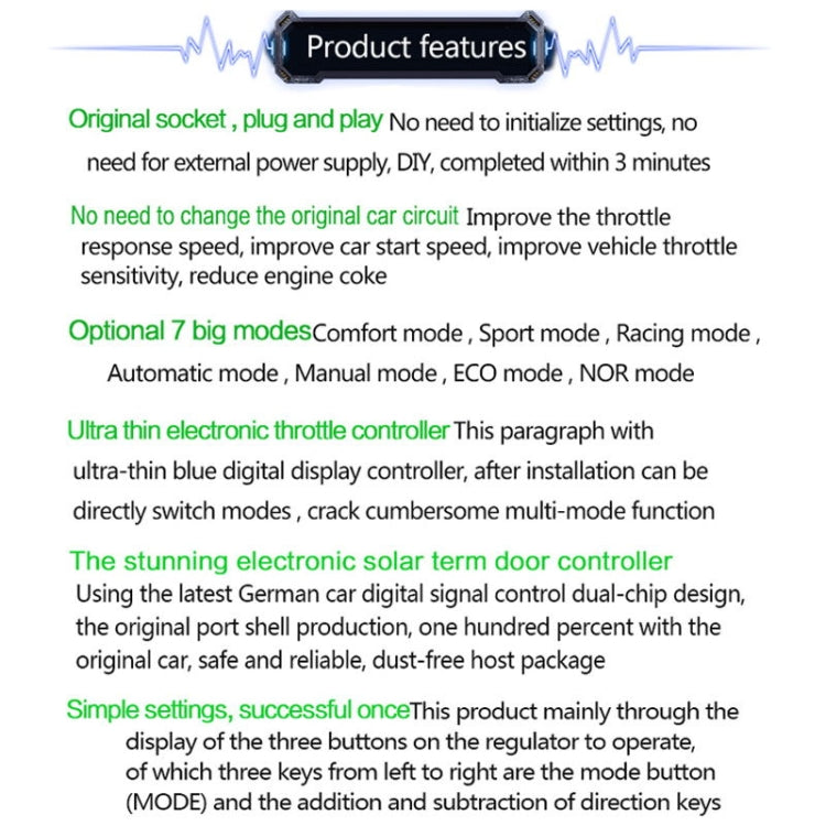 TROS TP 9-Drive Electronic Throttle Controller for Jeep Wrangler JL 2018-2019 - Car Modification by TROS | Online Shopping UK | buy2fix