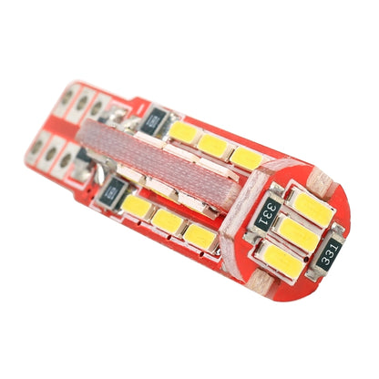 2 PCS T10 / W5W / 168 / 194 DC12V / 2.8W / 6000K / 200LM 27LEDs SMD-4014 Car Clearance Light(White Light) - Clearance Lights by buy2fix | Online Shopping UK | buy2fix