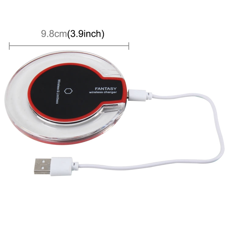 Safety Wireless and Limitless QI-standard Wireless Charger Fast Charging Charger with Micro USB Cable - Mobile Accessories by buy2fix | Online Shopping UK | buy2fix