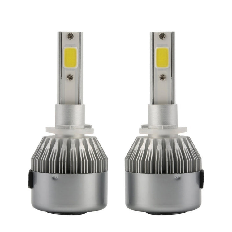 2 PCS C9 880/881 18W 1800LM 6000K Waterproof IP68 Car Auto LED Headlight with 2 COB LED Lamps, DC 9-36V(White Light) - LED Headlamps by buy2fix | Online Shopping UK | buy2fix