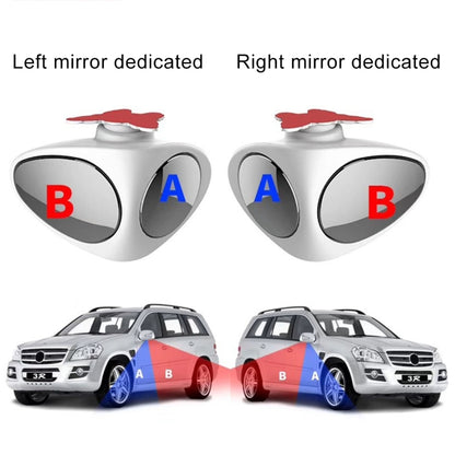 3R-046 360 Degrees Rotatable Right Blind Spot Side Assistant Mirror for Auto Car - Convex Mirror & Accessories by 3R | Online Shopping UK | buy2fix