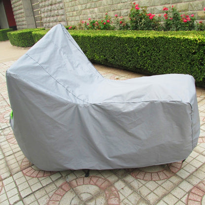 Outdoor Universal Anti-Dust Sunproof Waterproof Motorcycle Aluminum Film Flocking Cover with Warning Strips, Fits Bike up to 2.3m(90 Inches) In Length, XXL Size: 232x100x125cm - Raincoat by buy2fix | Online Shopping UK | buy2fix