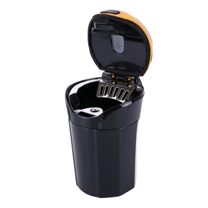 2 in 1 Universal Car Detachable Electronic Cigarette Lighter + Trash Rubbish Bin Ashtray(Gold) - Ashtrays by buy2fix | Online Shopping UK | buy2fix