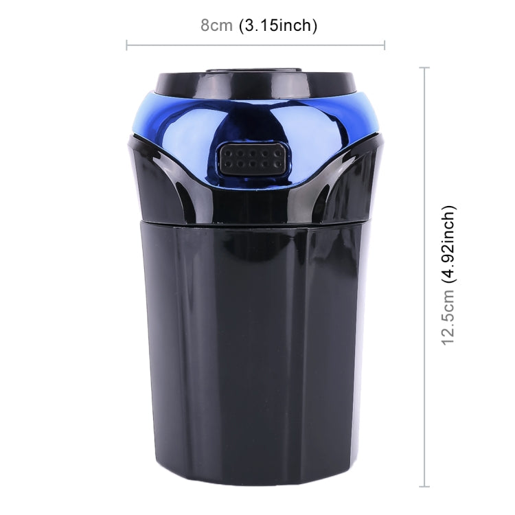 2 in 1 Universal Car Detachable Electronic Cigarette Lighter + Trash Rubbish Bin Ashtray(Blue) - Ashtrays by buy2fix | Online Shopping UK | buy2fix