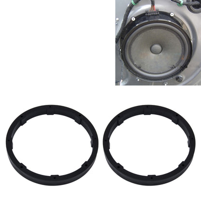 2 PCS 6.5 inch Car Auto ABS  Loudspeaker Base Protection Solid Cover Holder Mat, Inner Diameter: 14.5cm - In Car by buy2fix | Online Shopping UK | buy2fix