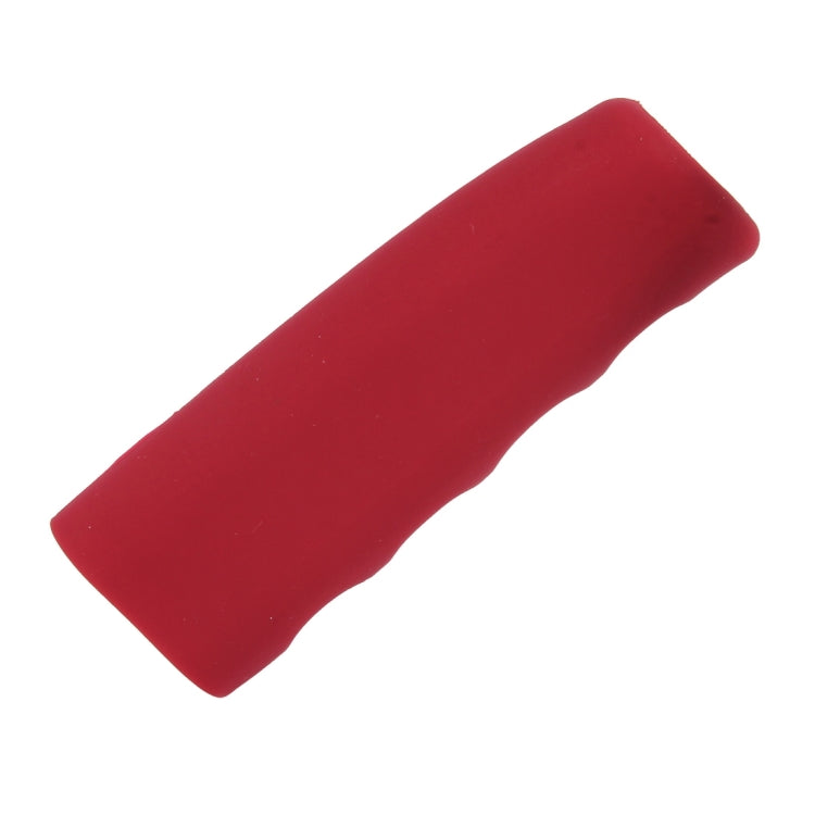 Rubber Car Hand Brake Cover Shift Knob Gear Stick Cushion Cover Car Accessory Interior Decoration Pad(Red) - Shift Knob by buy2fix | Online Shopping UK | buy2fix